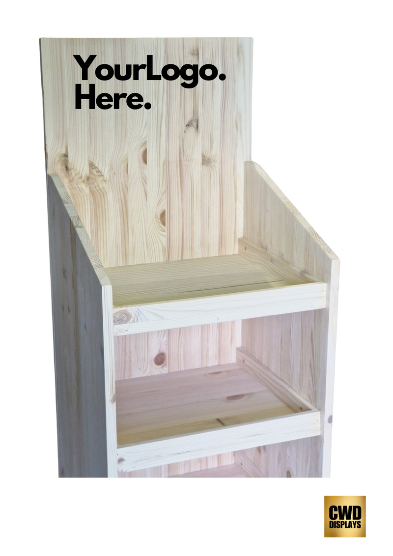 Load image into Gallery viewer, Wooden FSDU P1 - Custom Wood Designs
