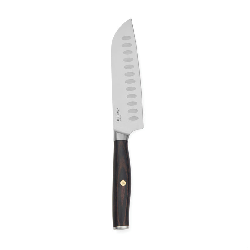 Load image into Gallery viewer, Tara steel santoku knife - Custom Wood Designs
