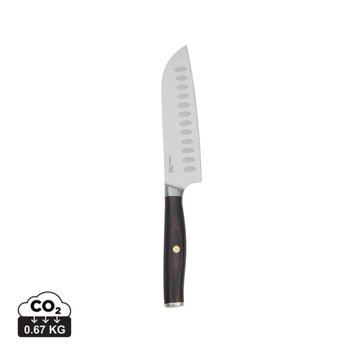 Tara steel santoku knife - Custom Wood Designs