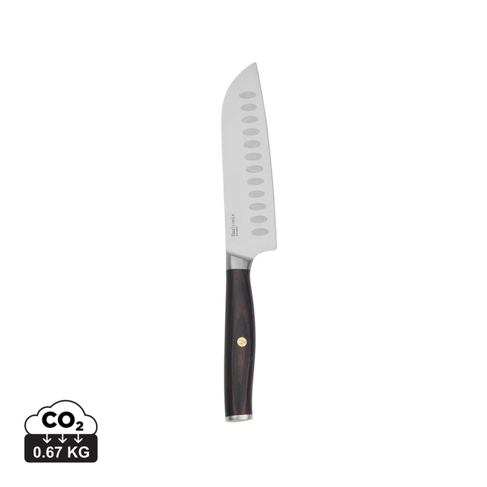 Tara steel santoku knife - Custom Wood Designs