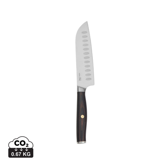Tara steel santoku knife - Custom Wood Designs
