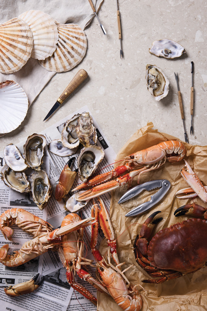 Load image into Gallery viewer, VINGA Story of seafood - Custom Wood Designs
