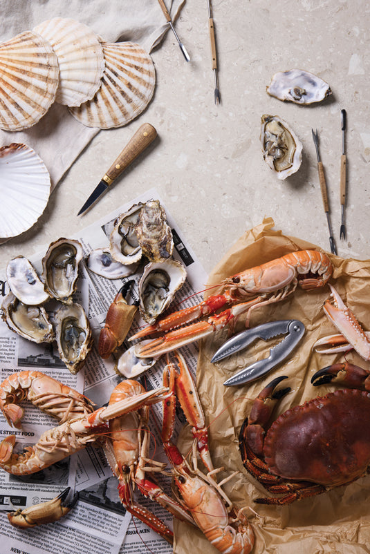 VINGA Story of seafood - Custom Wood Designs