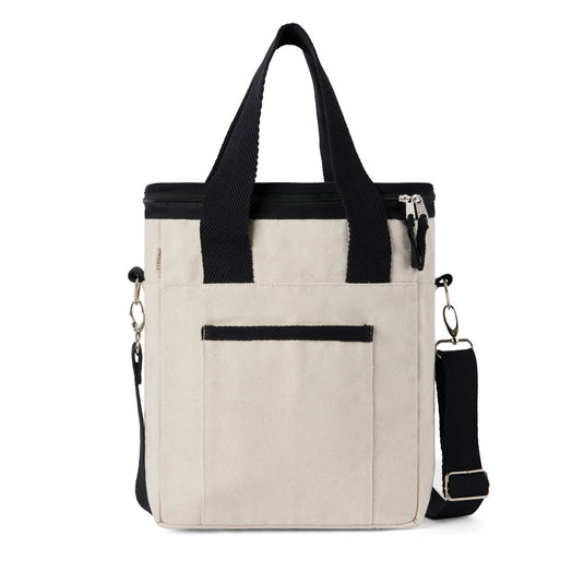 Volonn recycled canvas cooler tote bag - Custom Wood Designs