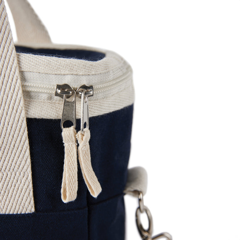 Load image into Gallery viewer, Volonn recycled canvas cooler tote bag - Custom Wood Designs
