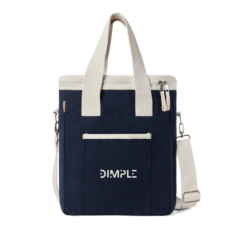 Load image into Gallery viewer, Volonn recycled canvas cooler tote bag - Custom Wood Designs
