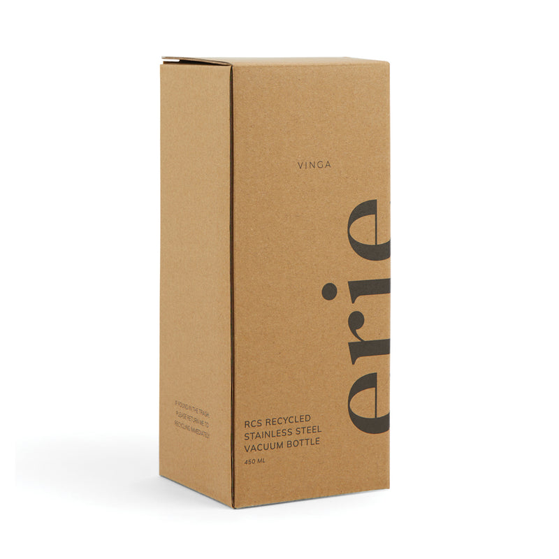 Load image into Gallery viewer, VINGA Erie RCS steel vacuum bottle 450 ML - Custom Wood Designs
