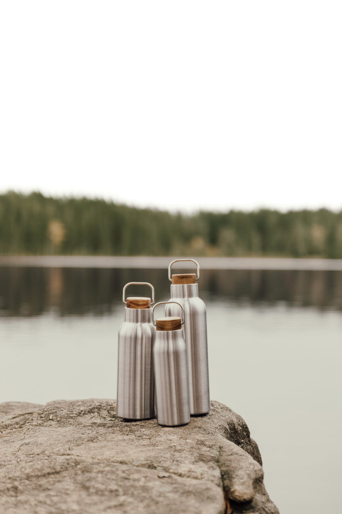 Load image into Gallery viewer, VINGA Ciro RCS recycled vacuum bottle 800ml - Custom Wood Designs
