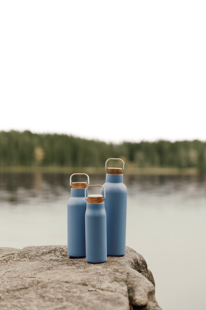 Load image into Gallery viewer, VINGA Ciro RCS recycled vacuum bottle 800ml - Custom Wood Designs
