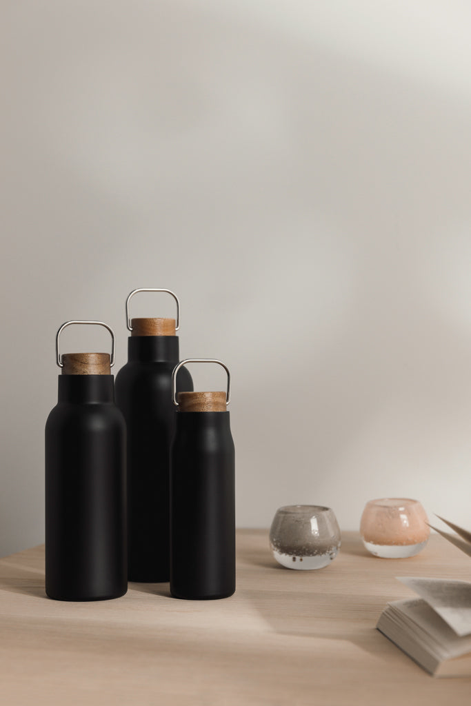 Load image into Gallery viewer, VINGA Ciro RCS recycled vacuum bottle 300ml - Custom Wood Designs
