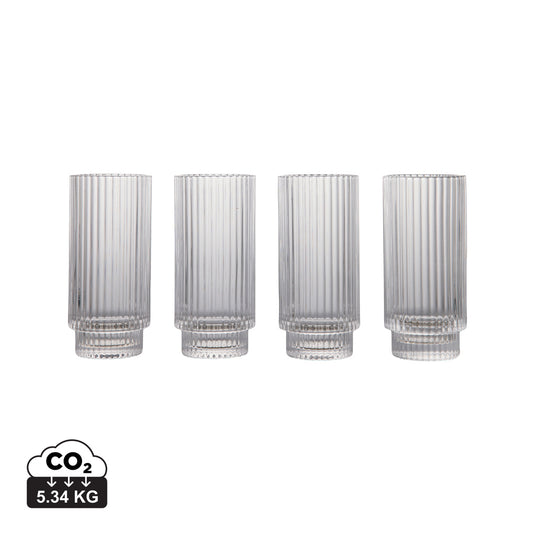VINGA York highball, 4 pcs set - Custom Wood Designs VINGA York highball, 4 pcs set