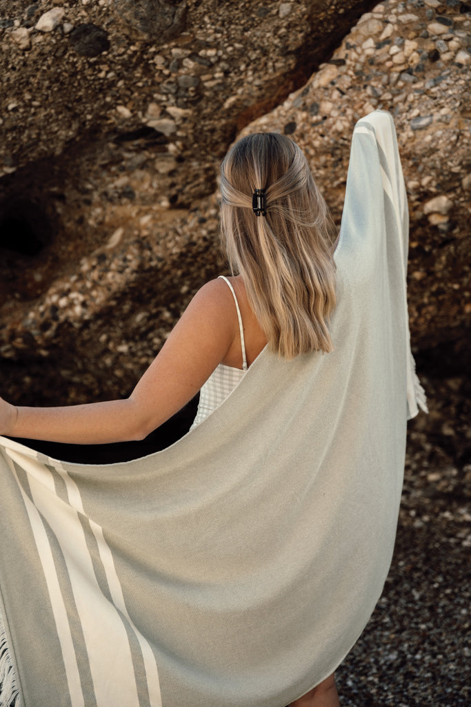 Load image into Gallery viewer, Tolo hammam terry towel - Custom Wood Designs
