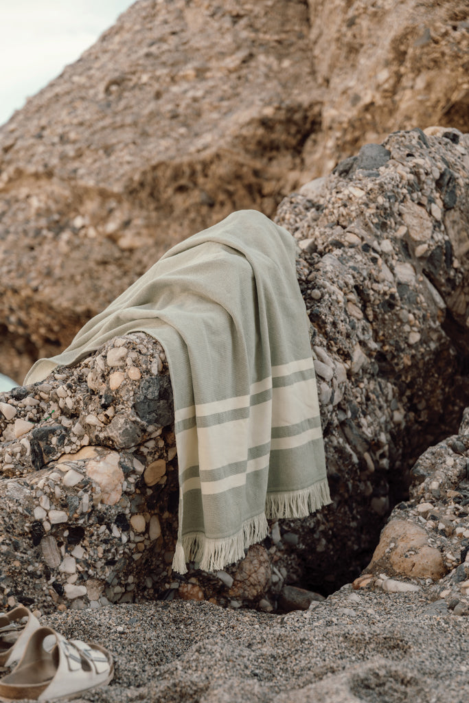 Load image into Gallery viewer, Tolo hammam terry towel - Custom Wood Designs

