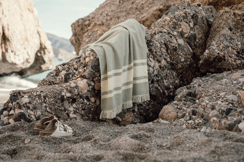 Load image into Gallery viewer, Tolo hammam terry towel - Custom Wood Designs
