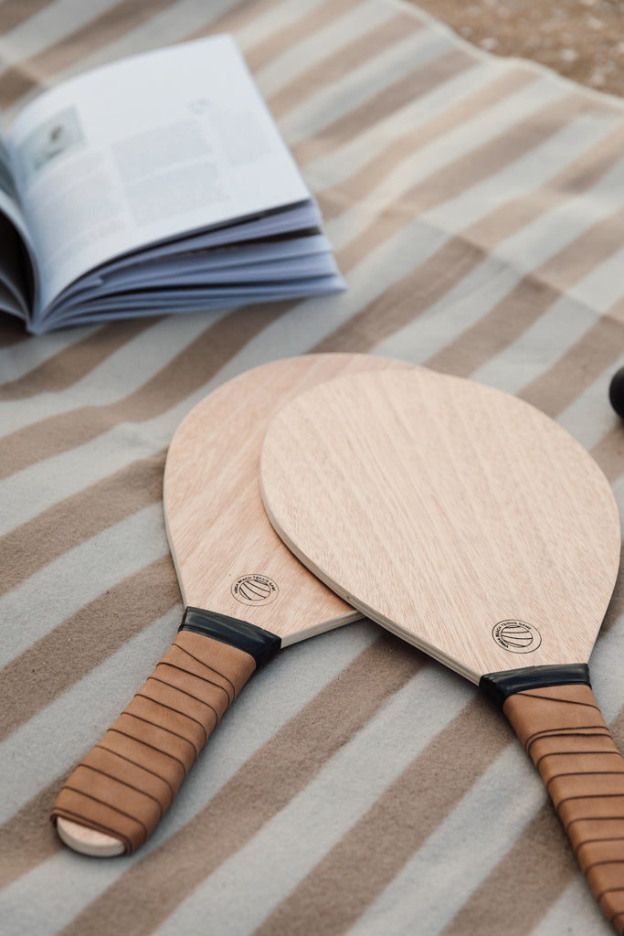 Load image into Gallery viewer, Colos beach tennis game - Custom Wood Designs
