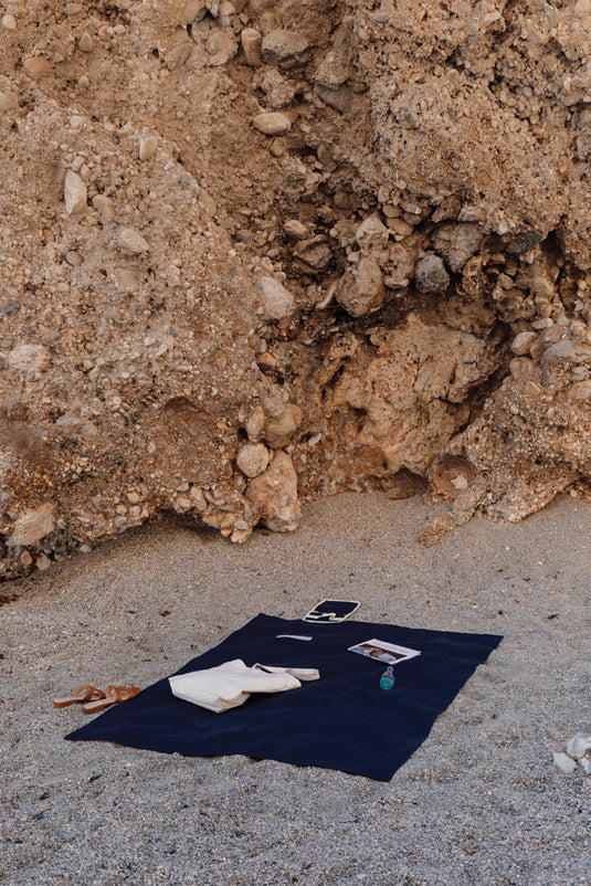 Recycled canvas picnic blanket - Custom Wood Designs