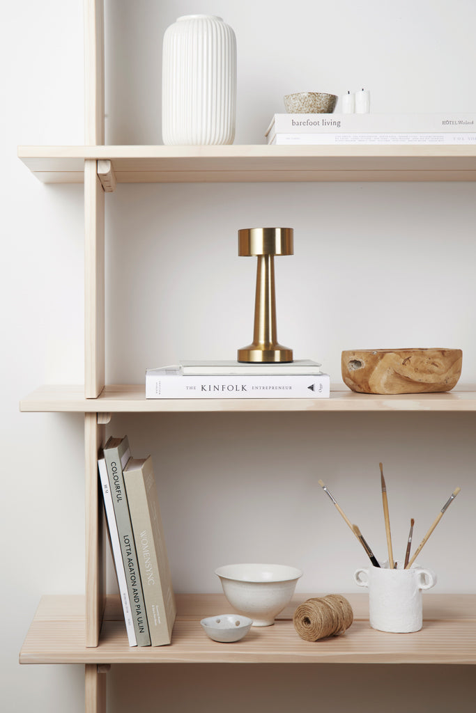 Load image into Gallery viewer, Maris RCS recycled ABS table lamp - Custom Wood Designs
