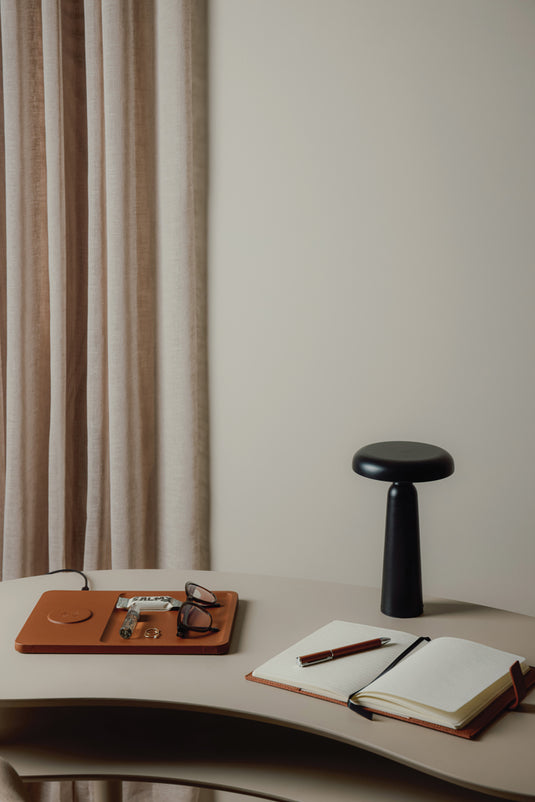 VINGA Avery RCS table lamp - Custom Wood Designs VINGA Avery RCS table lamp made from [material] –  [use_case] | Custom Wood Designs