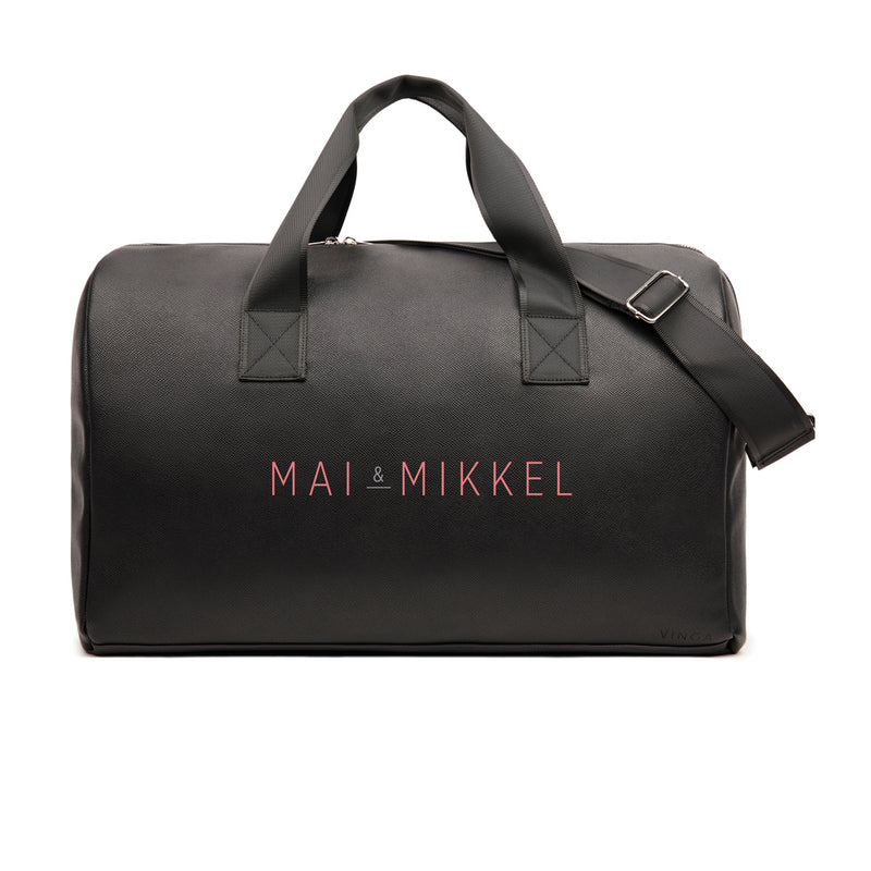 Load image into Gallery viewer, Bermon RCS recycled PU weekend bag - Custom Wood Designs
