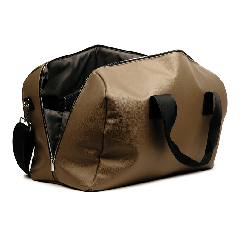 Load image into Gallery viewer, Bermon RCS recycled PU weekend bag - Custom Wood Designs
