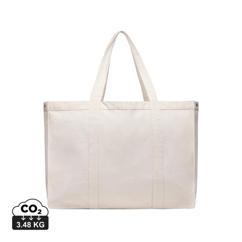 Load image into Gallery viewer, Hil AWARE™ recycled canvas maxi tote bag - Custom Wood Designs
