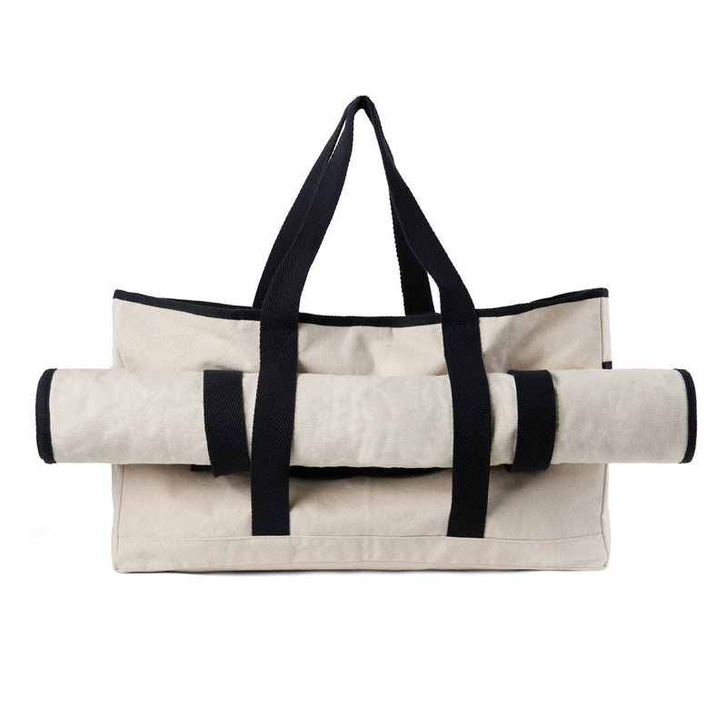 Load image into Gallery viewer, Volonn AWARE™ recycled canvas beach bag - Custom Wood Designs
