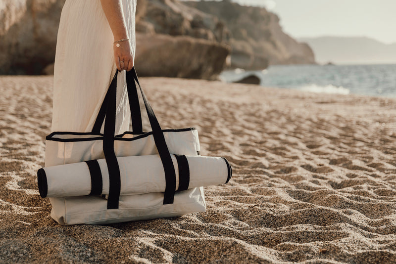 Load image into Gallery viewer, Volonn AWARE™ recycled canvas beach bag - Custom Wood Designs

