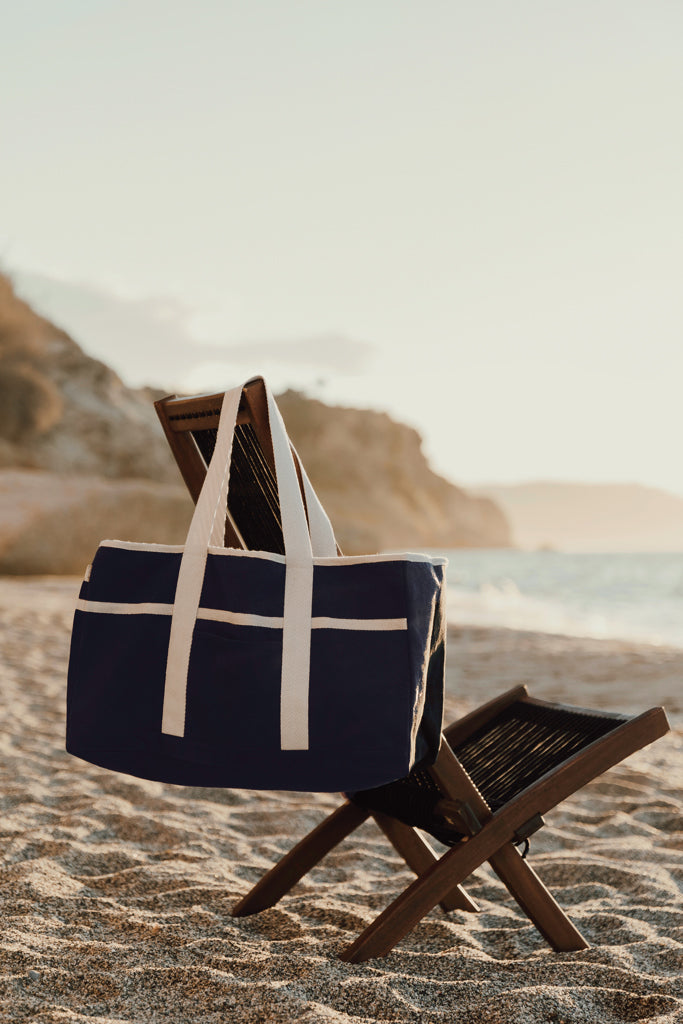 Load image into Gallery viewer, Volonn AWARE™ recycled canvas beach bag - Custom Wood Designs
