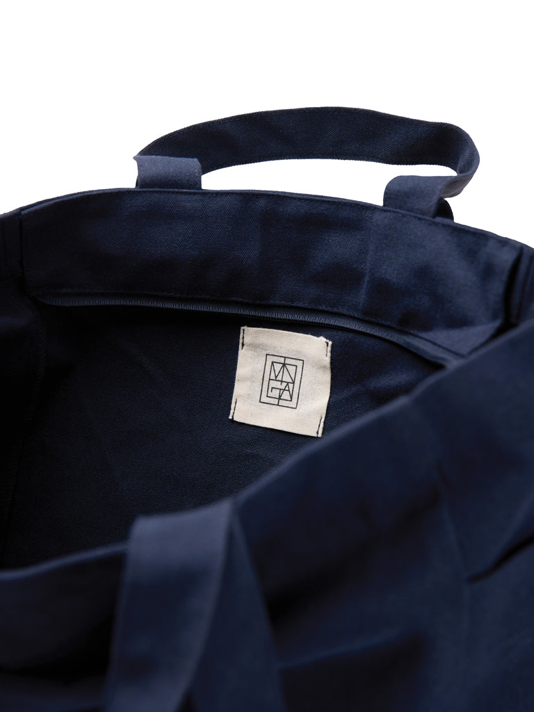 Load image into Gallery viewer, Hil AWARE™ recycled canvas zip tote - Custom Wood Designs
