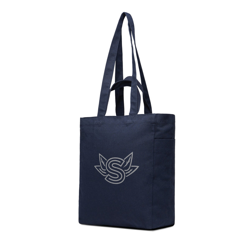 Load image into Gallery viewer, Hil AWARE™ recycled canvas zip tote - Custom Wood Designs
