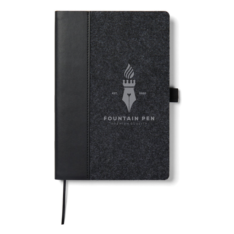 Load image into Gallery viewer, Albon GRS recycled felt notebook - Custom Wood Designs
