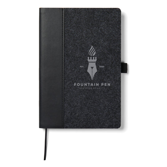 Albon GRS recycled felt notebook - Custom Wood Designs