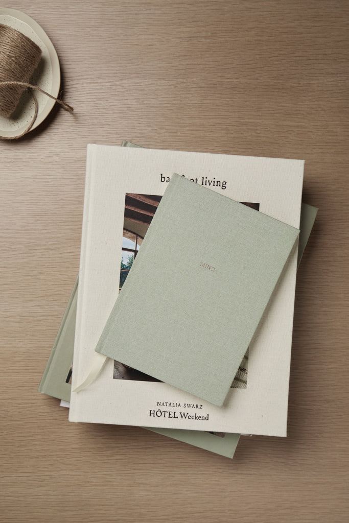 Load image into Gallery viewer, VINGA Mind GRS recycled paper journal - Custom Wood Designs
