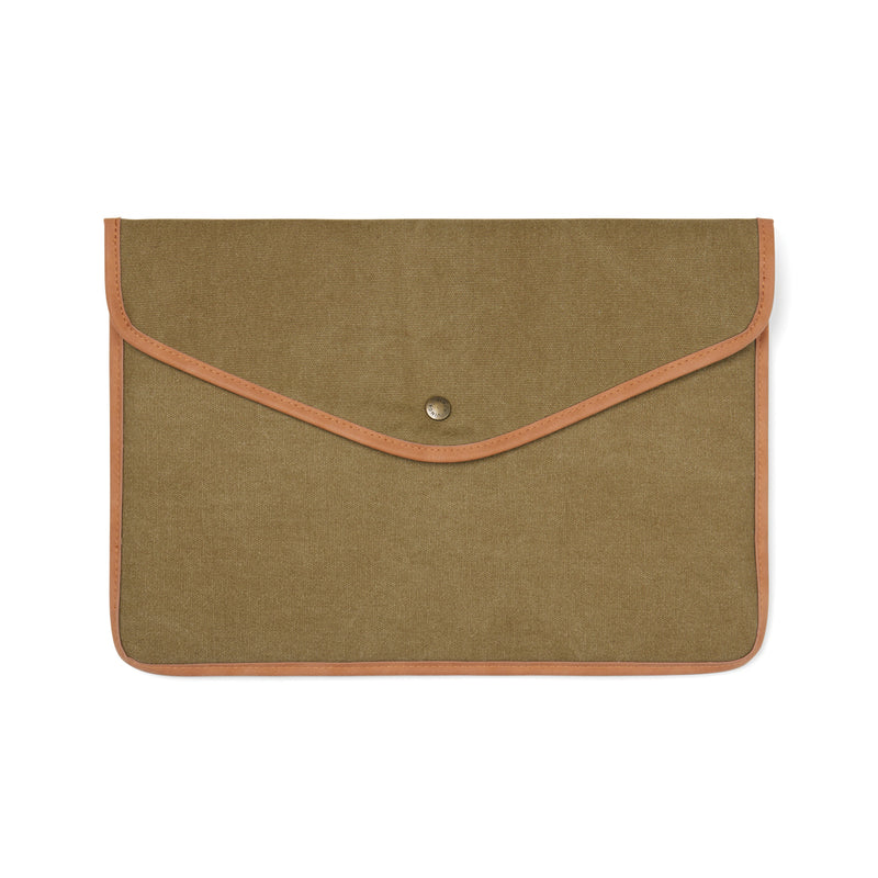 Load image into Gallery viewer, Bosle GRS recycled canvas 14&quot; laptop sleeve - Custom Wood Designs
