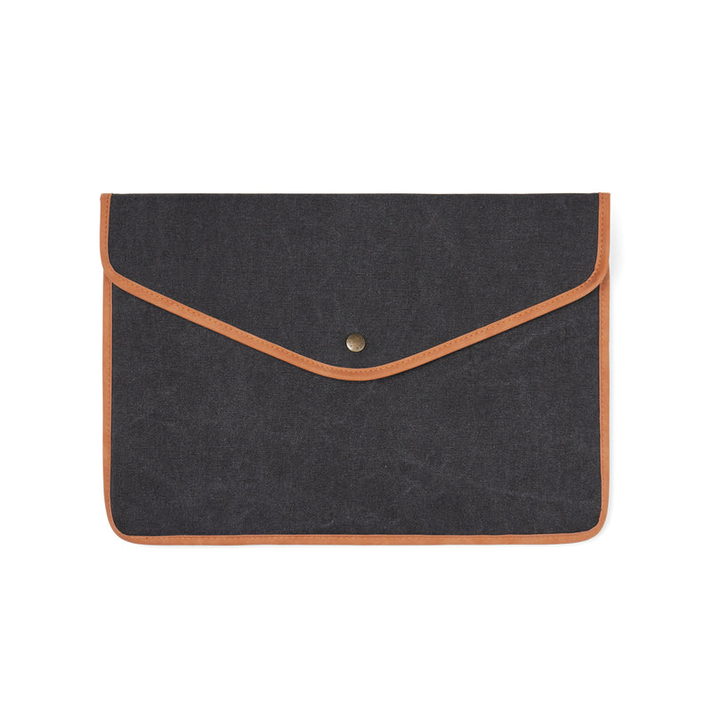 Load image into Gallery viewer, Bosle GRS recycled canvas 16&quot; laptop sleeve - Custom Wood Designs

