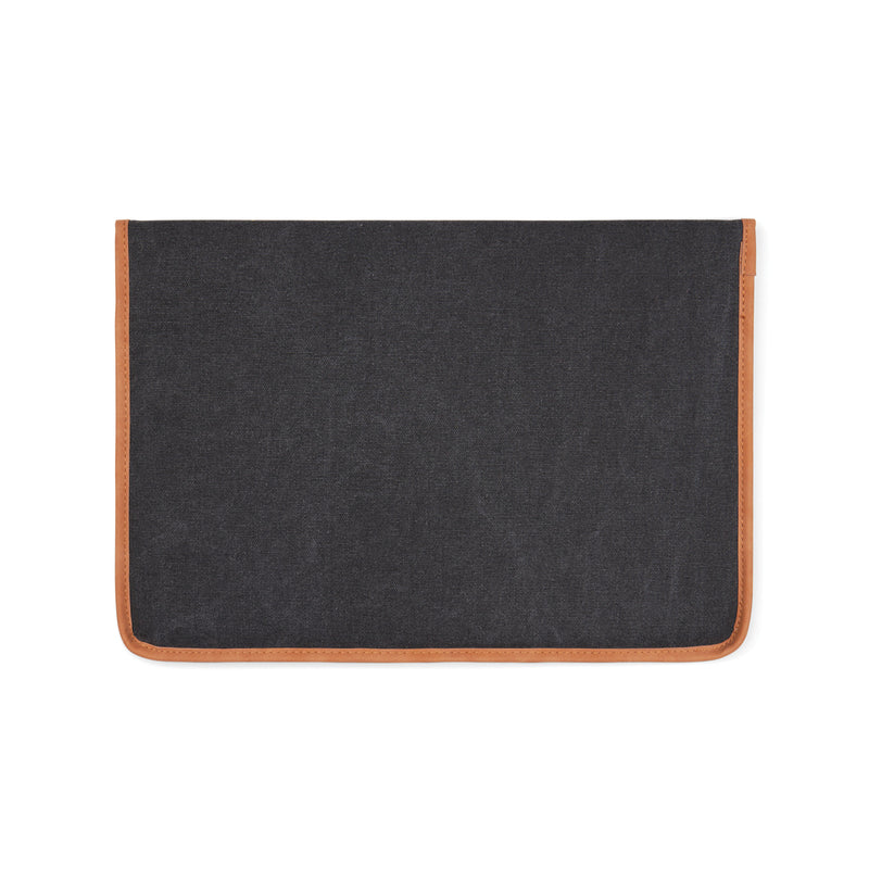 Load image into Gallery viewer, Bosle GRS recycled canvas 16&quot; laptop sleeve - Custom Wood Designs
