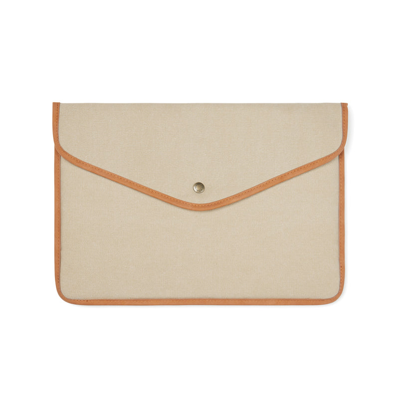 Load image into Gallery viewer, Bosle GRS recycled canvas 16&quot; laptop sleeve - Custom Wood Designs
