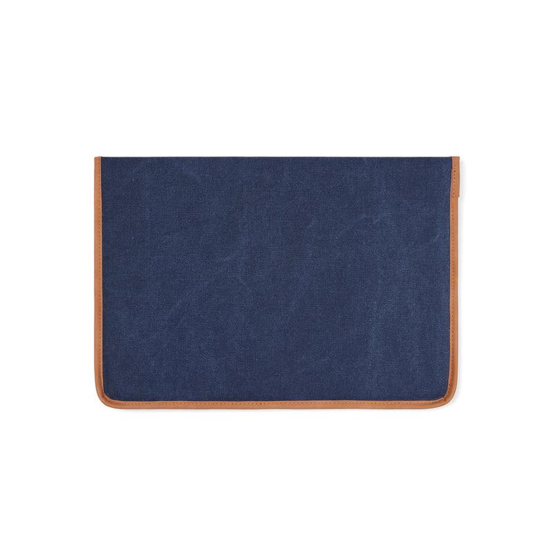 Load image into Gallery viewer, Bosle GRS recycled canvas 16&quot; laptop sleeve - Custom Wood Designs
