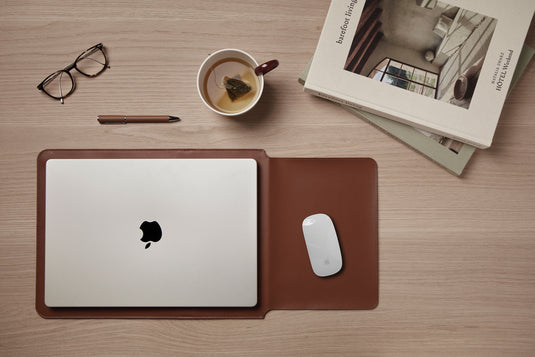 Tim PU RCS RPET 16" laptop sleeve - Custom Wood Designs