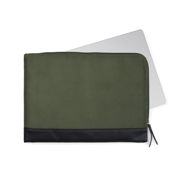 Load image into Gallery viewer, Marlo RCS recycled polyester 16&quot; laptop sleeve - Custom Wood Designs

