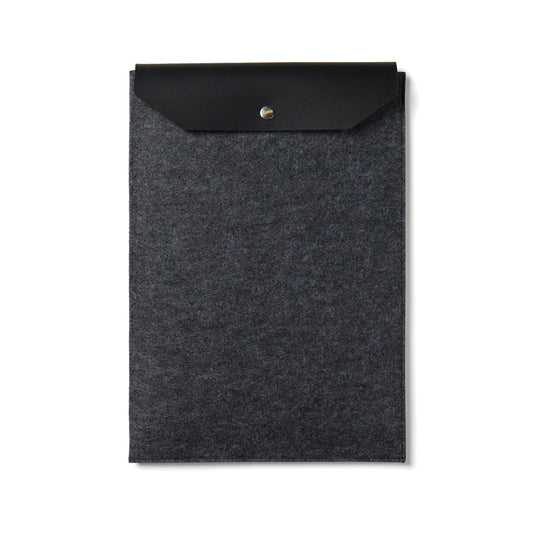 Albo GRS recycled felt 15" laptop sleeve - Custom Wood Designs