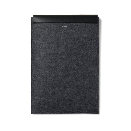 Albo GRS recycled felt 15" laptop sleeve - Custom Wood Designs