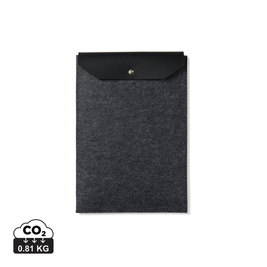 Albo GRS recycled felt 15" laptop sleeve - Custom Wood Designs
