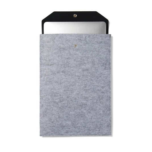 Albo GRS recycled felt 15" laptop sleeve - Custom Wood Designs