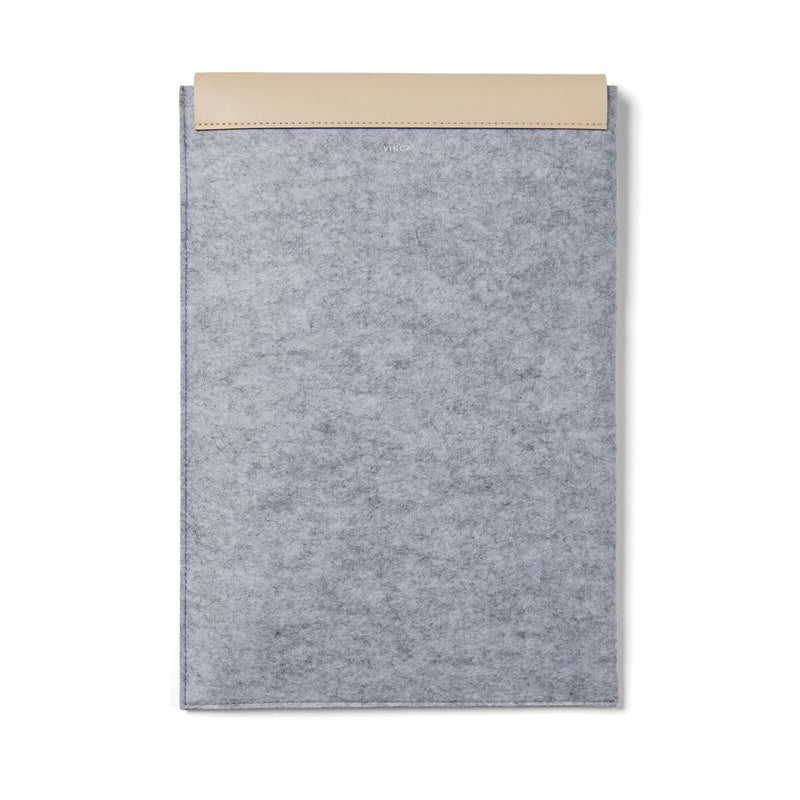 Load image into Gallery viewer, Albo GRS recycled felt 15&quot; laptop sleeve - Custom Wood Designs
