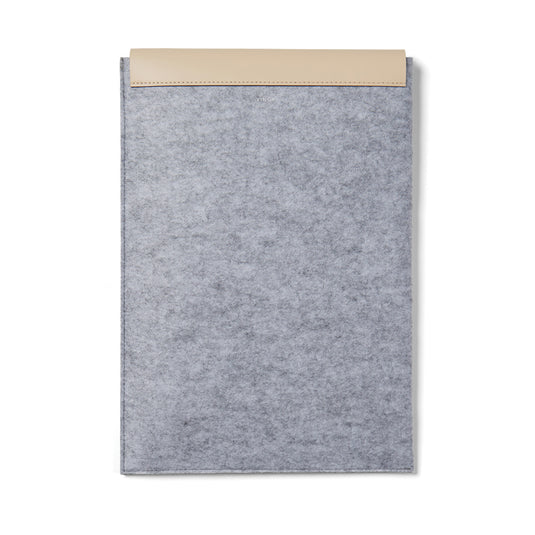 Albo GRS recycled felt 15" laptop sleeve - Custom Wood Designs