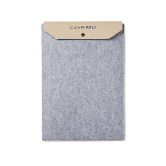 Albo GRS recycled felt 15" laptop sleeve - Custom Wood Designs