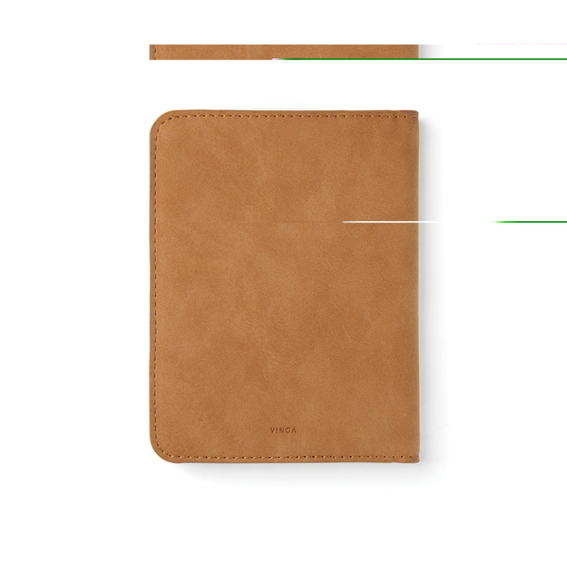 Load image into Gallery viewer, VINGA Bosler RCS RFID passport cover - Custom Wood Designs VINGA Bosler RCS RFID passport cover
