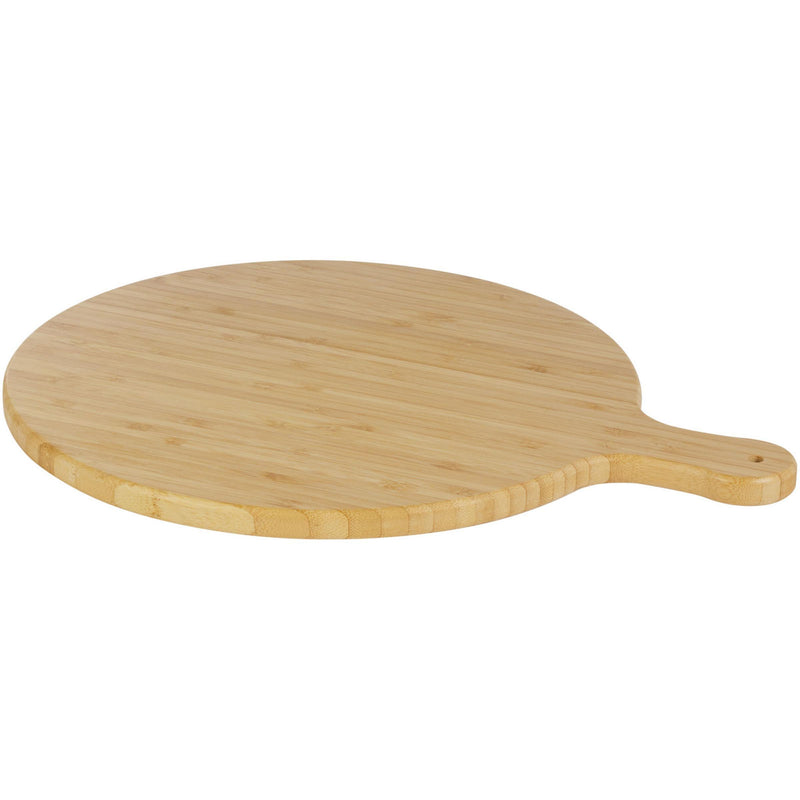 Load image into Gallery viewer, Round bamboo cutting board pack of 25 Custom Wood Designs __label: Multibuy bambooroundboardcuttingcustomwooddesigns
