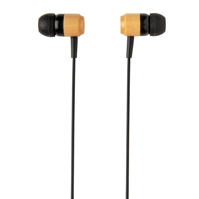 Load image into Gallery viewer, Wireless bamboo earbuds pack of 25 Custom Wood Designs __label: Multibuy bamboowirelessearbudscustomwooddesigns
